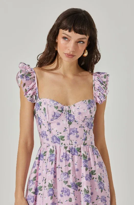 Purple floral