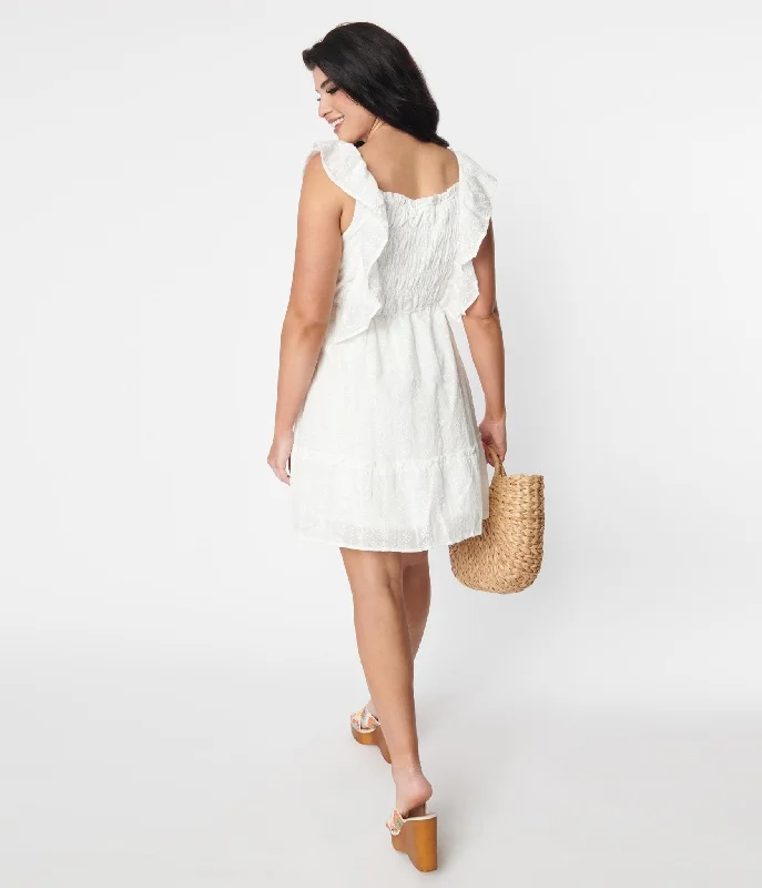 white-floral-embroidered-ruffled-shift-dress