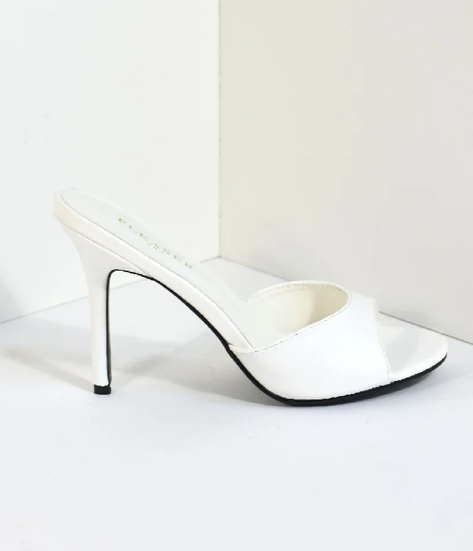 white-matte-leatherette-peep-toe-slip-on-heels