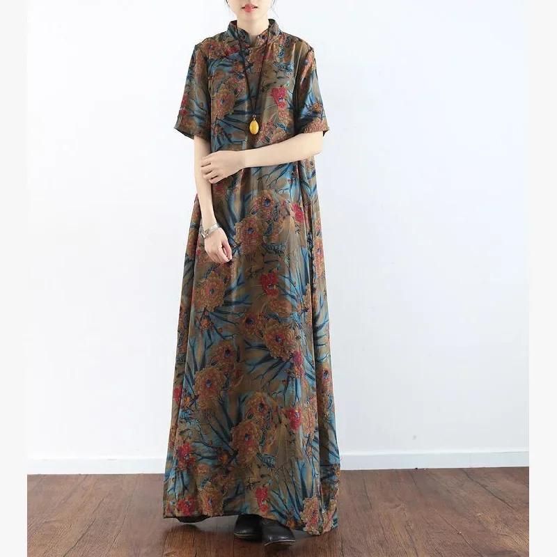 women-stand-asymmetric-silk-blended-outfit-korea-sleeve-floral-maxi-dresses