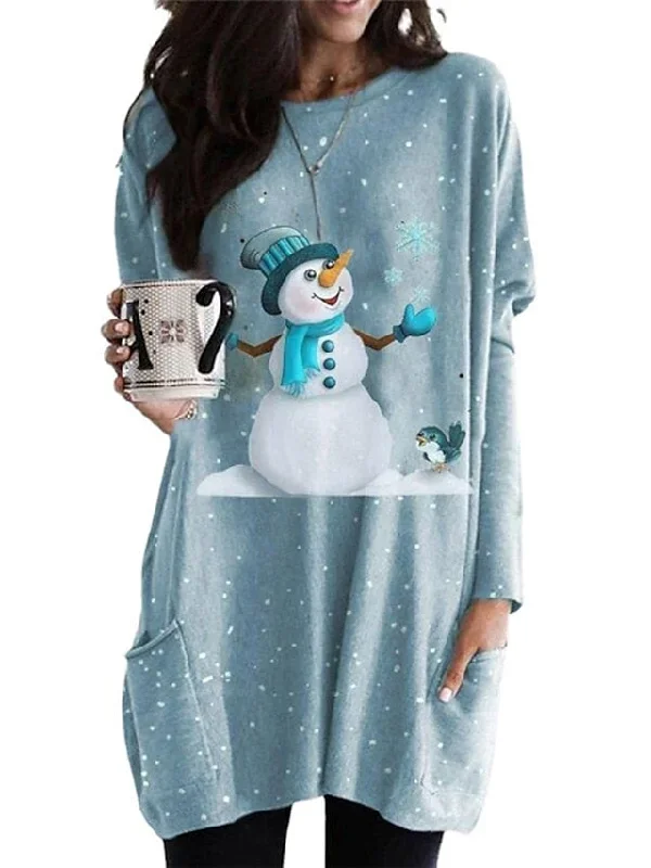 womens-christmas-casual-dress-t-shirt-dress-tee-dress-shift-dress-mini-dress-blue-long-sleeve-snowman-pocket-winter-fall-autumn-crew-neck-fashion-daily-date-loose-fit-2022-xs-s-m-l-xl-xxl-3xl-4xl-5xl