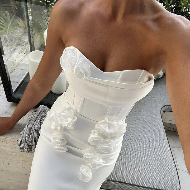 womens-white-flowers-strapless-tight-fashion-sexy-celebrity-cocktail-party-bandage-long-dress