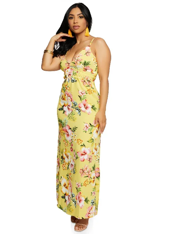 yellow-tropical-floral-print-smocked-waist-maxi-dress-0090073373559